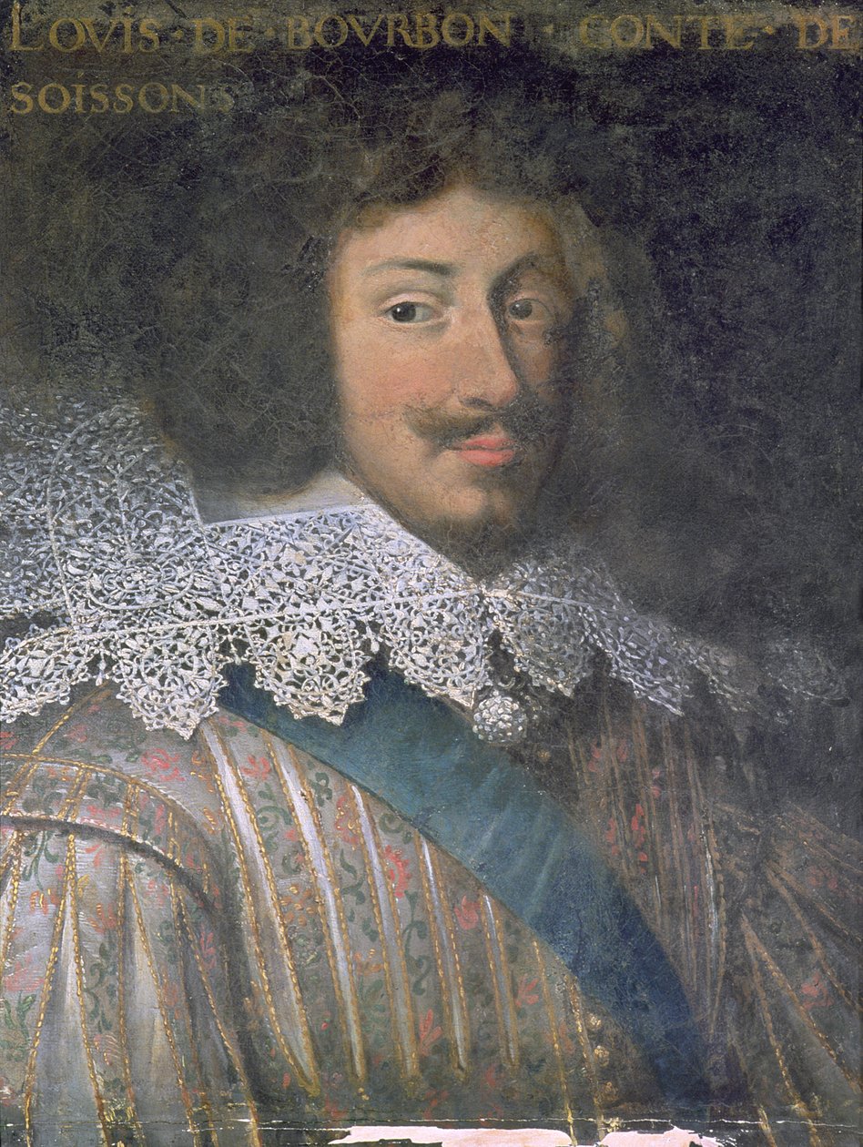 Ritratto di Luigi di Borbone (1604-41) Conte di Soissons da French School