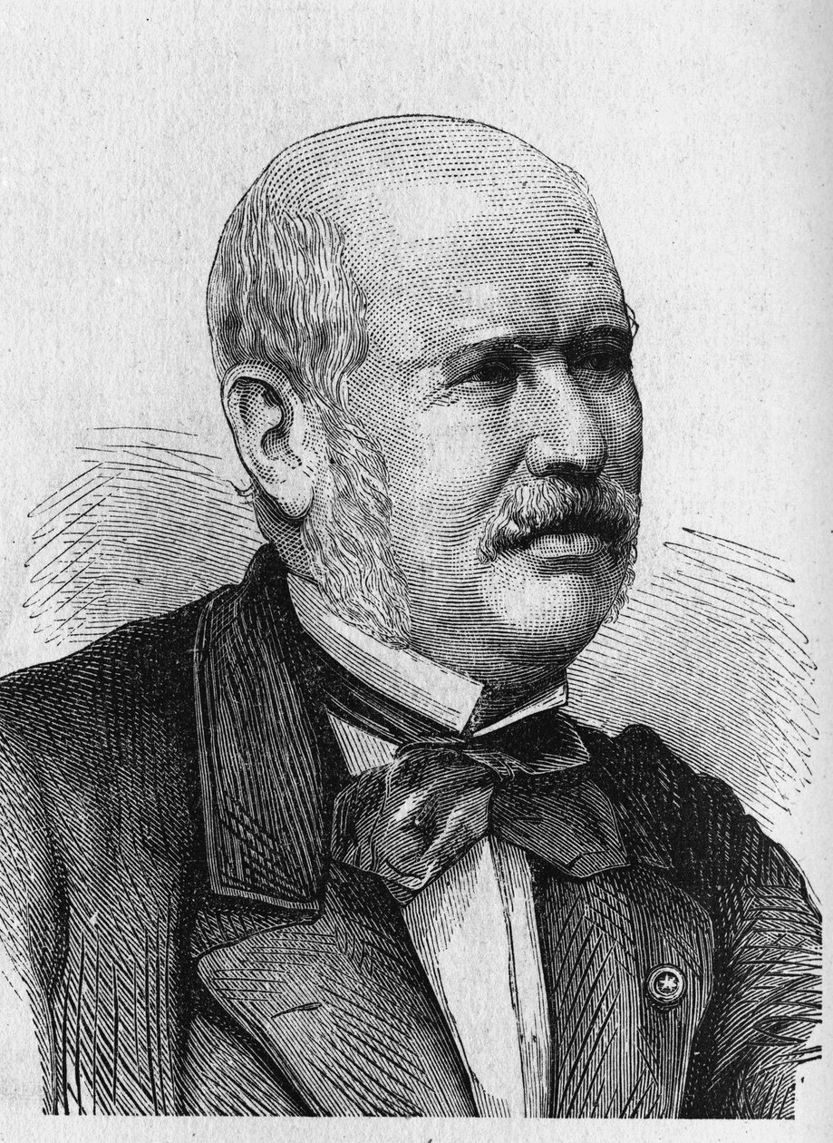 Ritratto di M.F.E. Belgrand (1810 - 1878) - in 