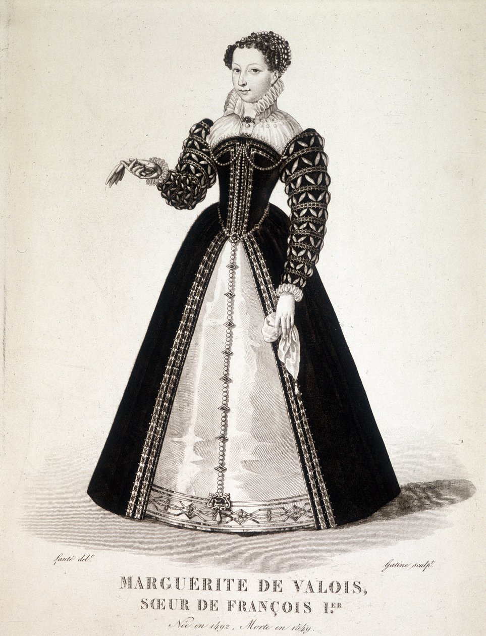 Ritratto di Margherita di Navarra (Margherita di Valois, Margherita d