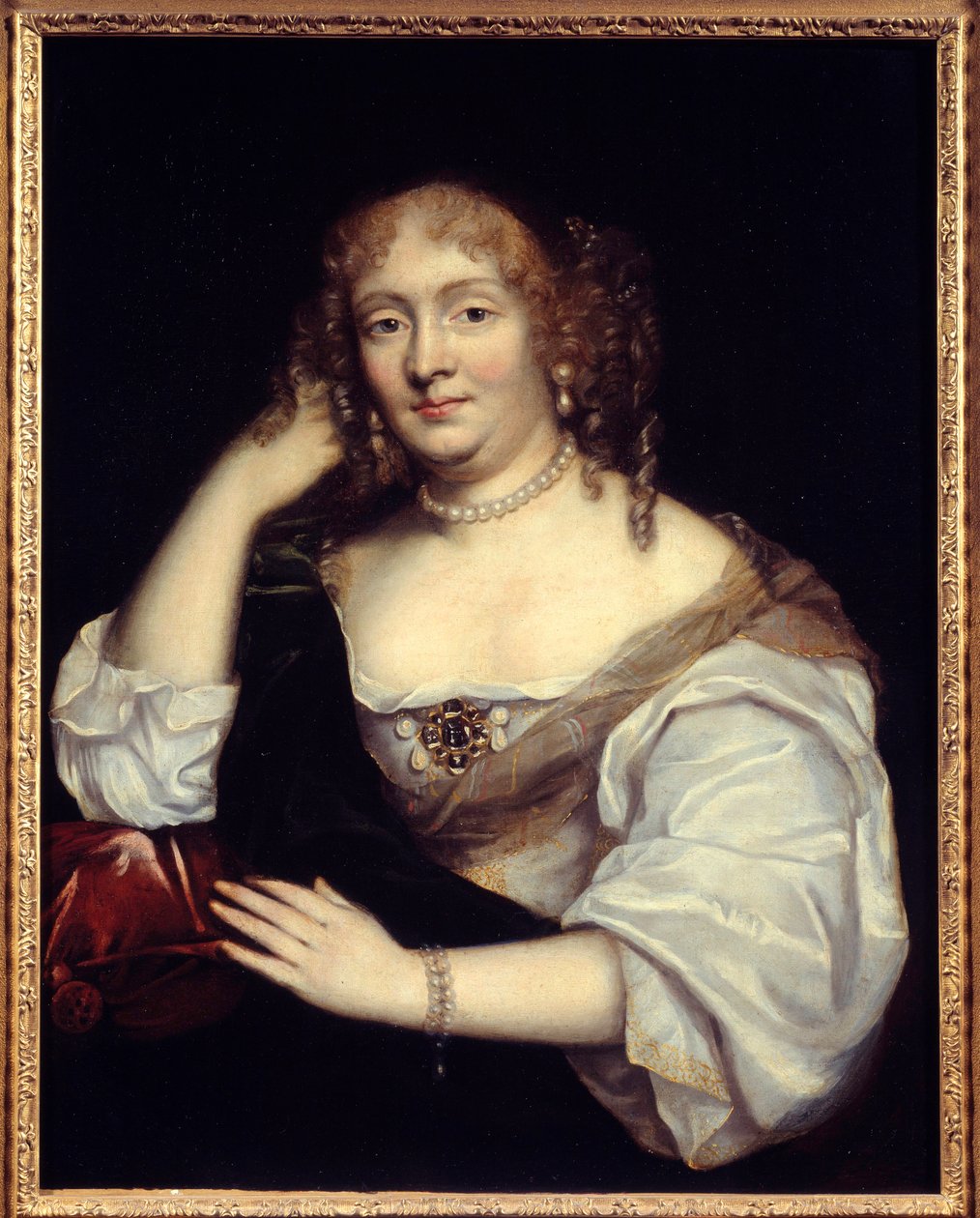 Ritratto di Marie de Rabutin-Chantal, Marchesa di Sevigne da French School