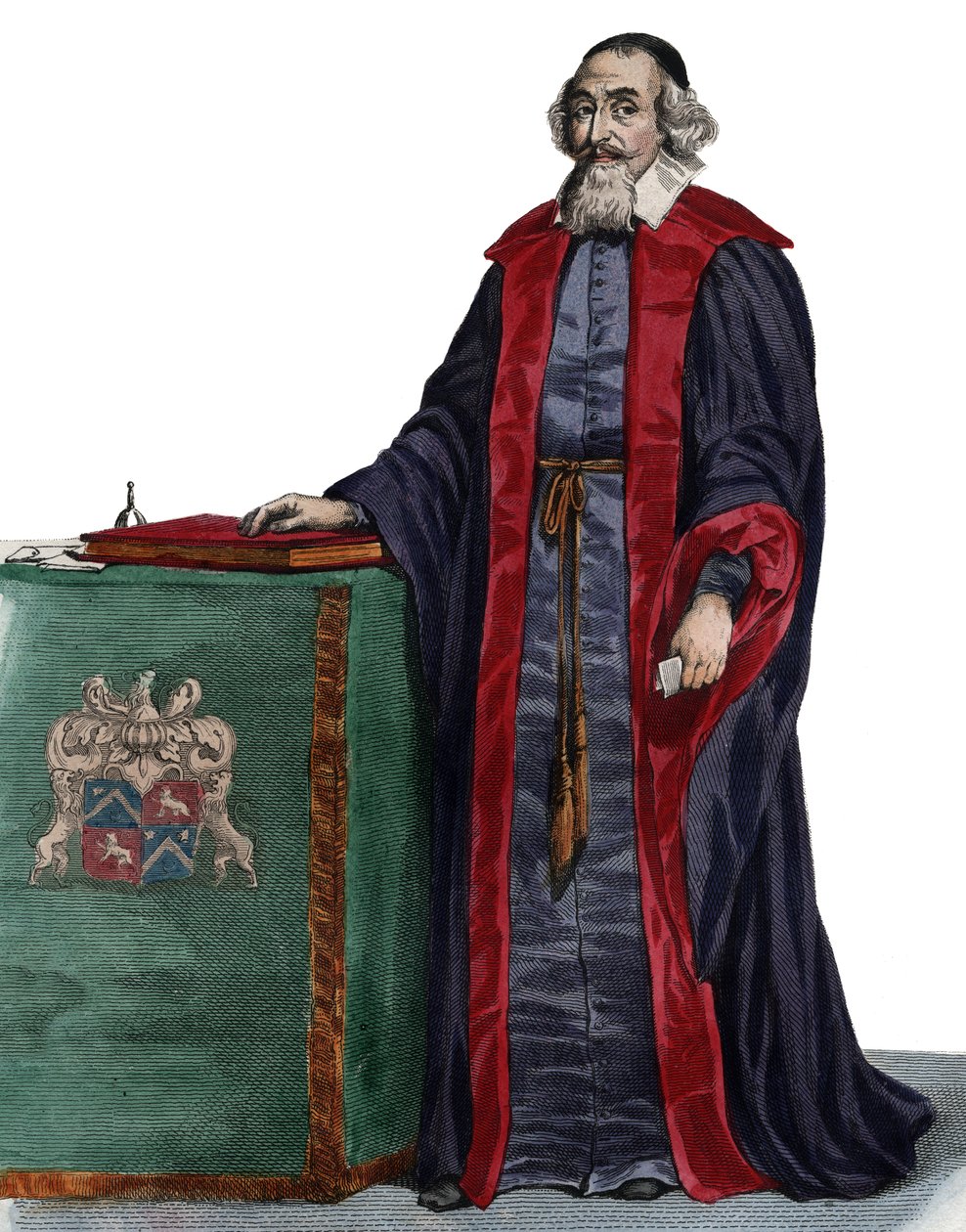 Ritratto di Mathieu Molé (1584-1656), statista francese da French School