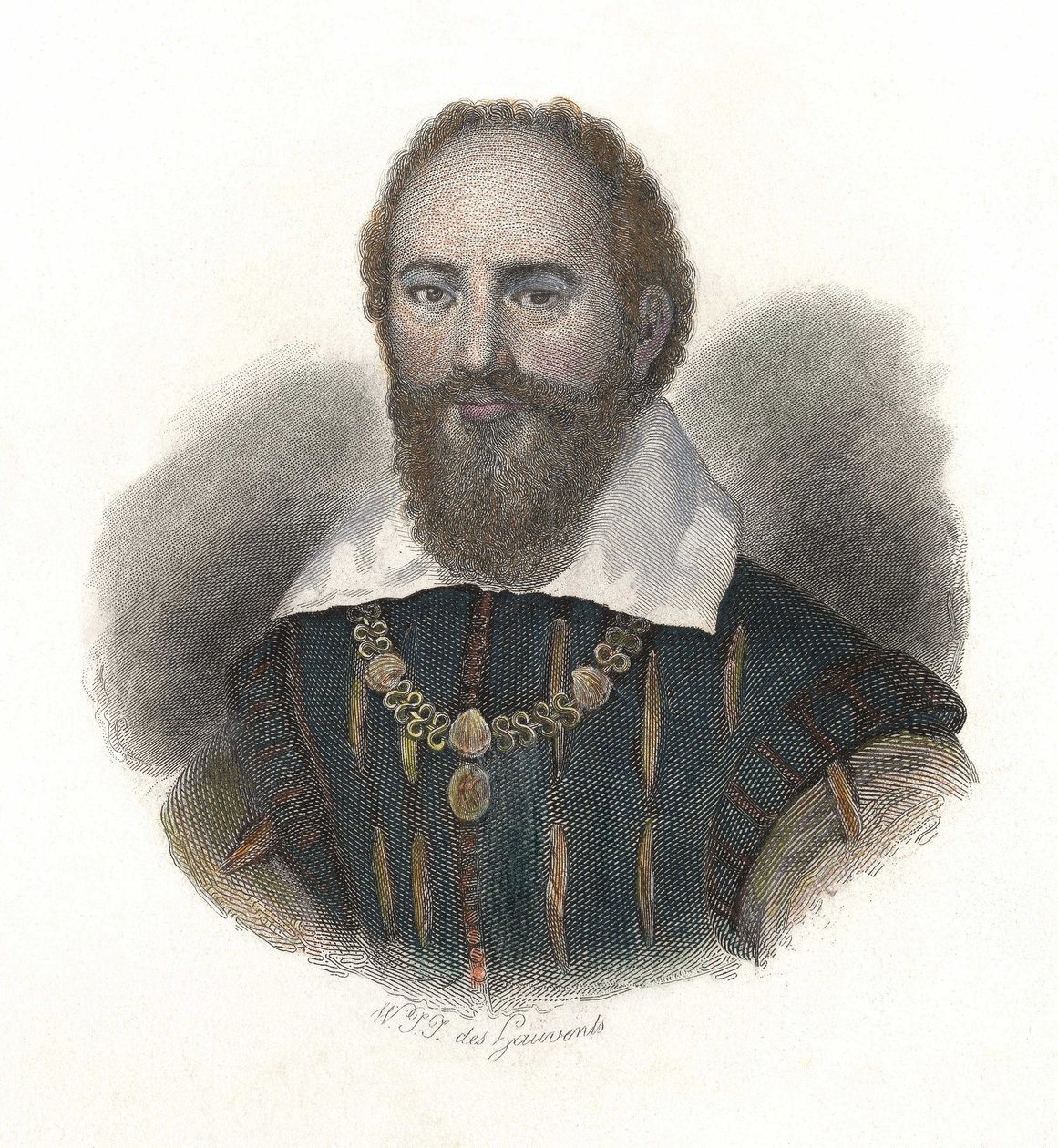 Ritratto di Maximilian de Bethune, Barone de Rosny e Duca di Sully da French School