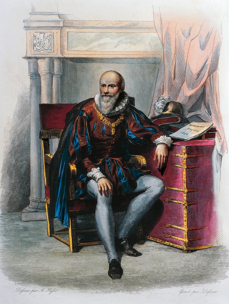 Ritratto di Maximilien De Bethune, Duca di Sully da French School