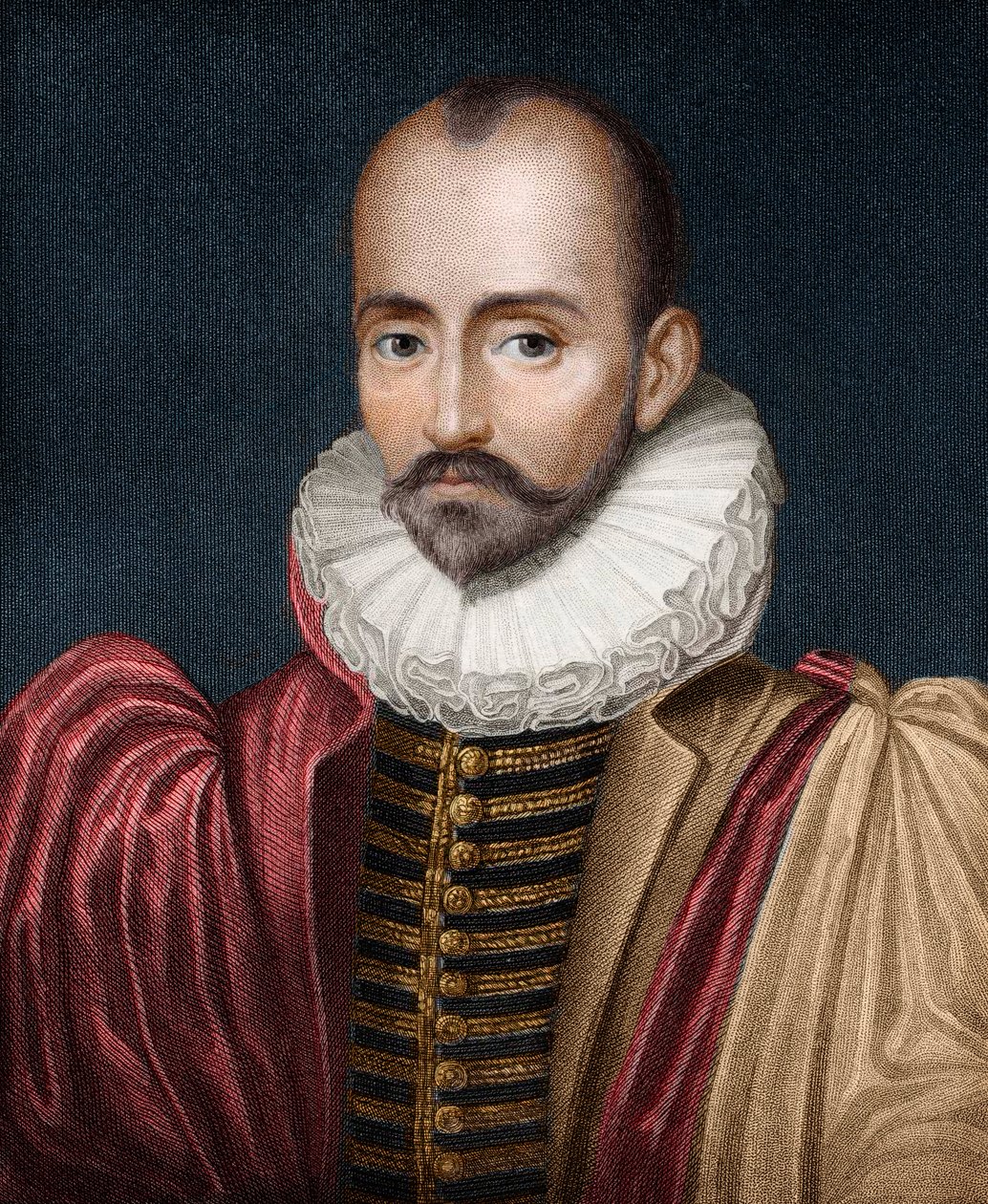 Ritratto di Michel Eyquem de Montaigne da French School