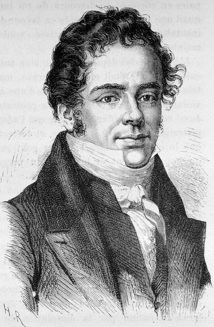 Ritratto di Montbel, politico francese (1787 - 1861) - in "L