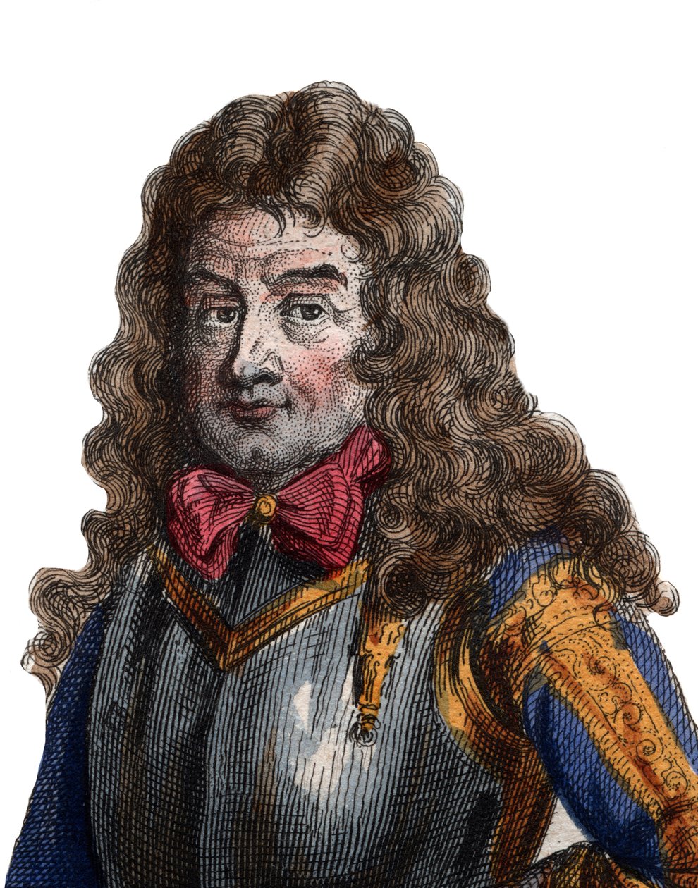 Ritratto di Nicolas Catinat de La Fauconnerie (1637-1712), comandante militare francese e Maresciallo di Francia da French School