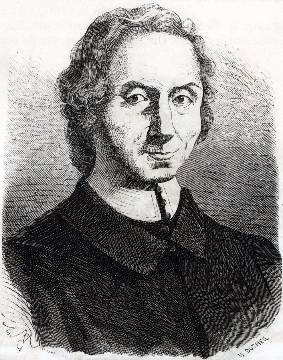 Ritratto di Nicolas Malebranche (1638 - 1715) da French School