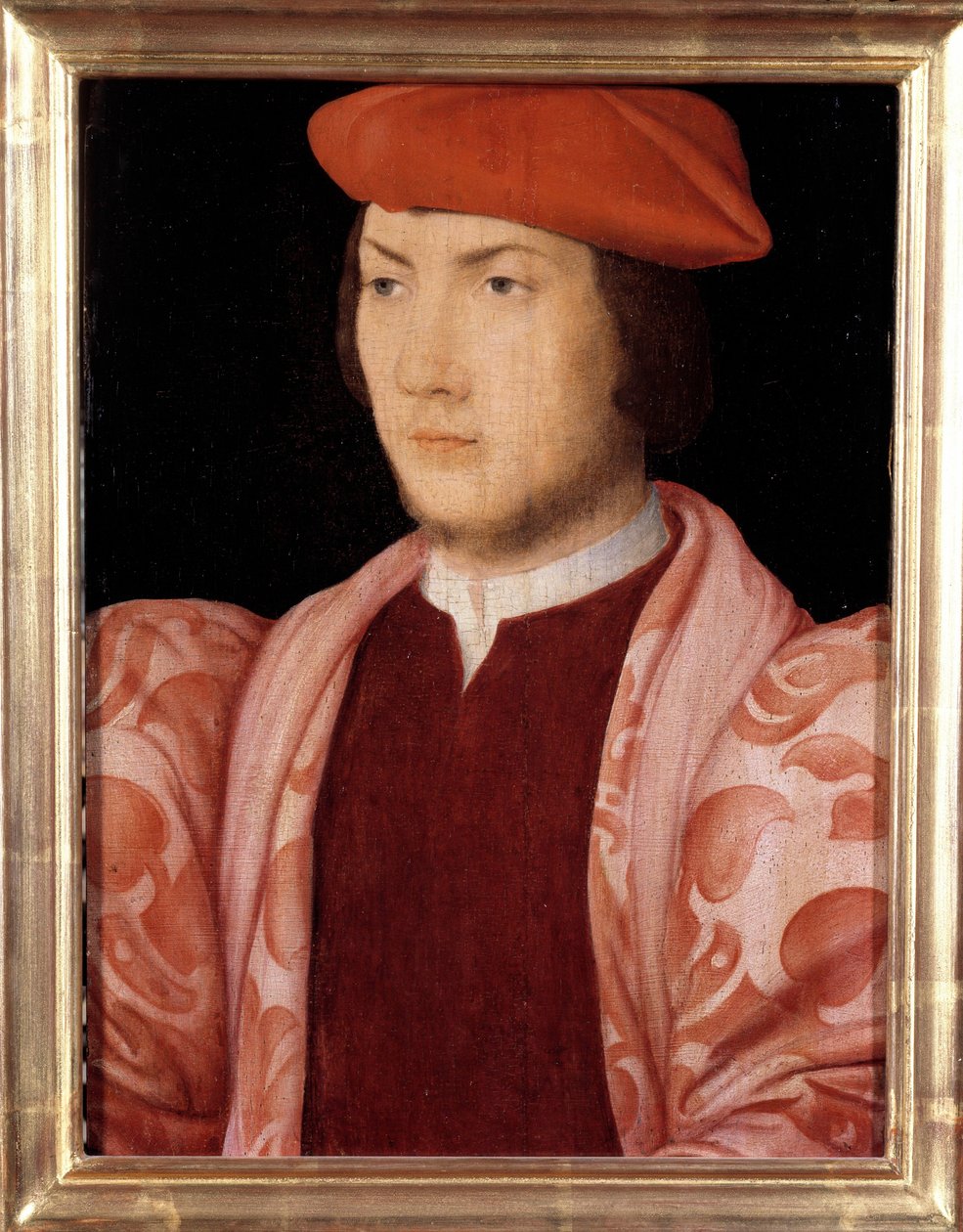 Ritratto di Odet de Coligny, cardinale di Chatillon nel 1534 (figlio di Gaspard de Coligny, Maresciallo di Francia e fratello dell