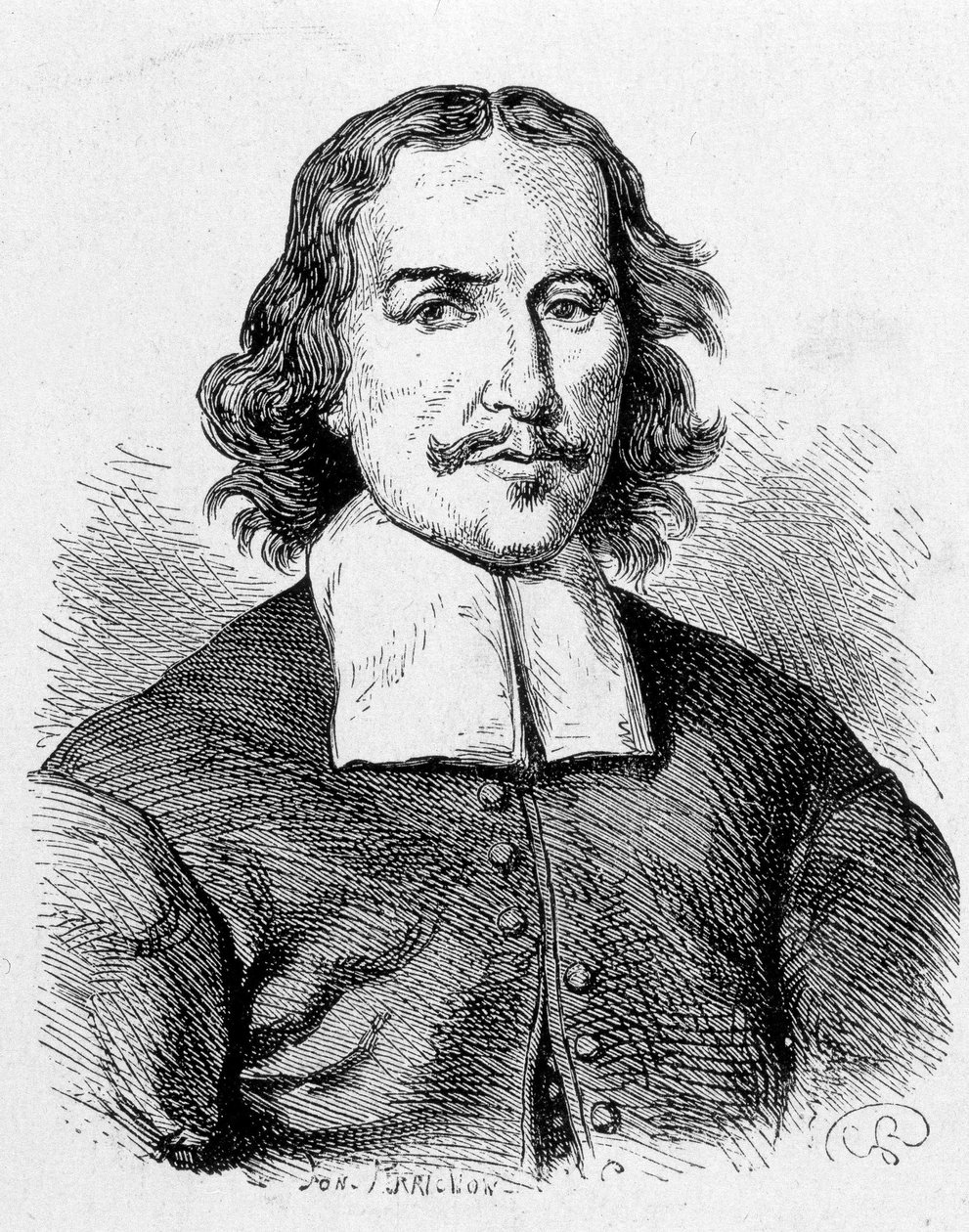 Ritratto di Otto von Guericke da French School