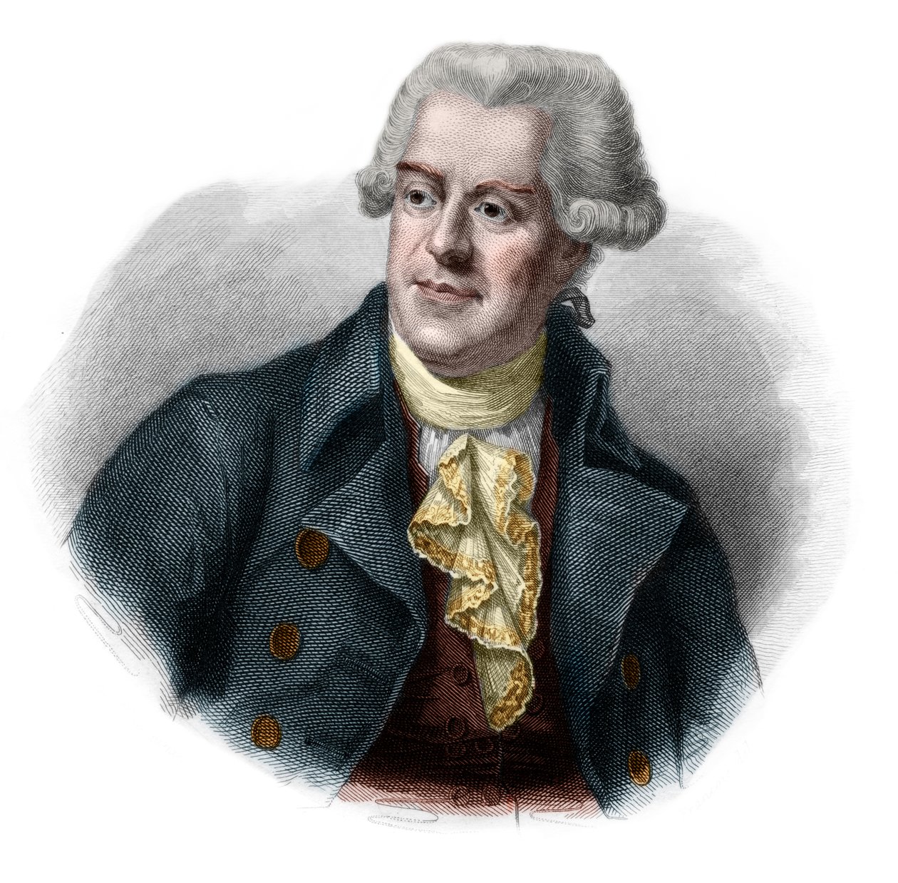 Ritratto di Pasquale Paoli (1725-1807) da French School
