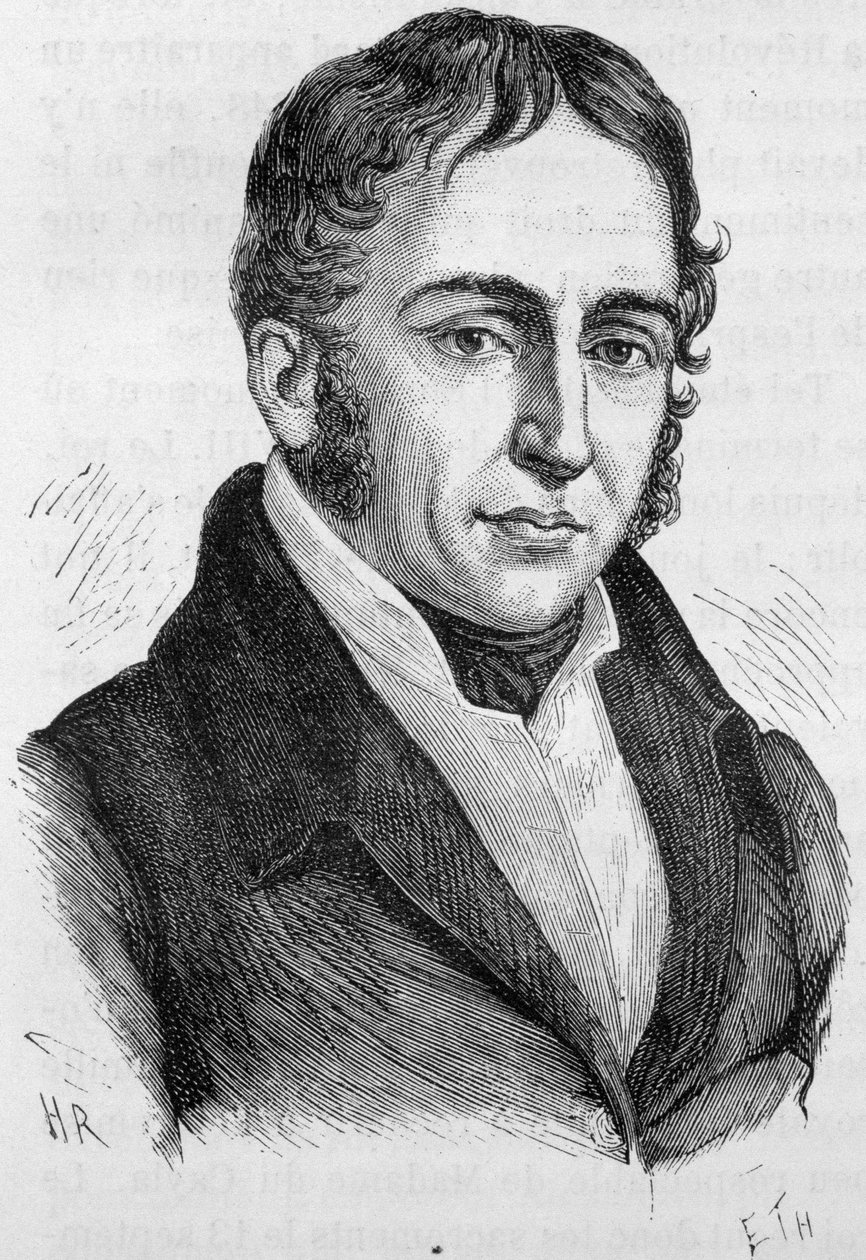 Ritratto di Paul Louis Courier - in “L