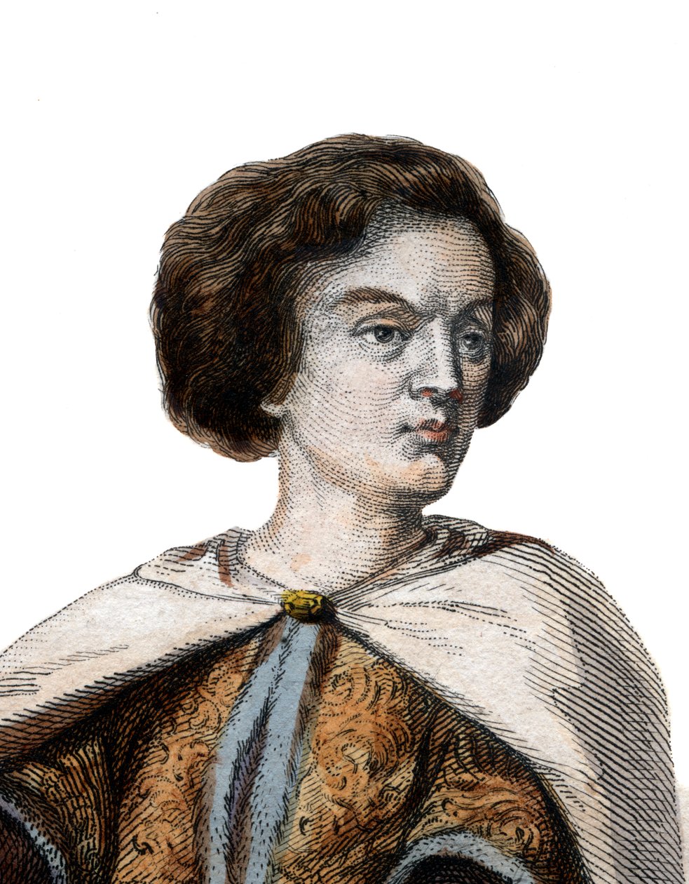 Ritratto di Pietro Abelardo, filosofo scolastico, teologo e logico francese da French School