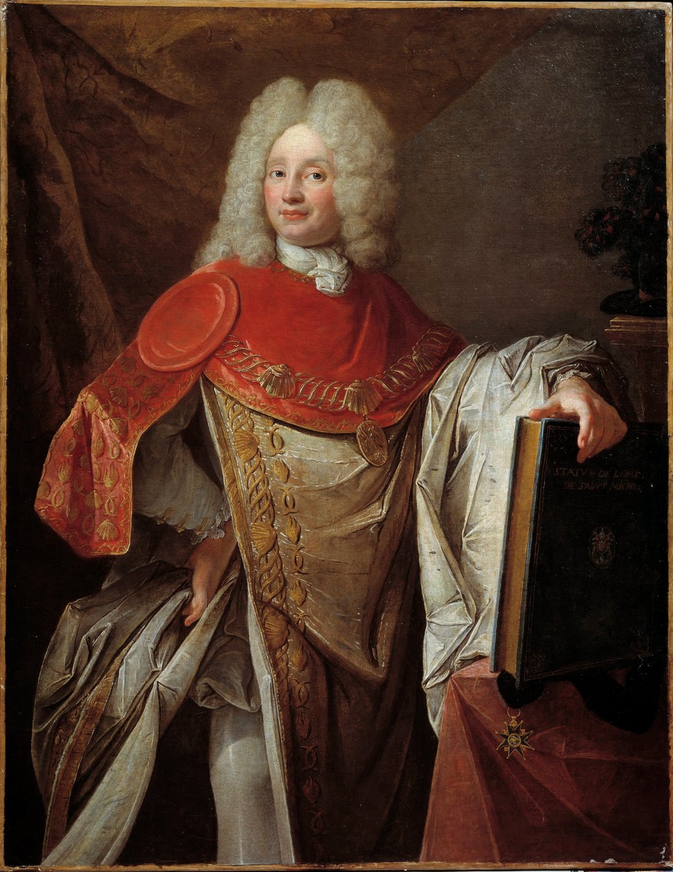 Ritratto di Philippe Joseph Perrotin de Barmond, Cavaliere di San Michele in grande costume dell