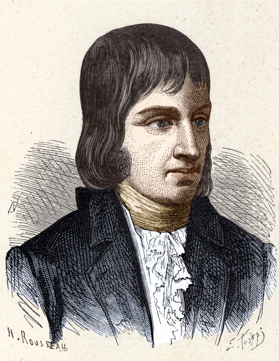 Ritratto di Philippe Lebon (1769 - 1804), ingegnere e chimico francese (inventore dell