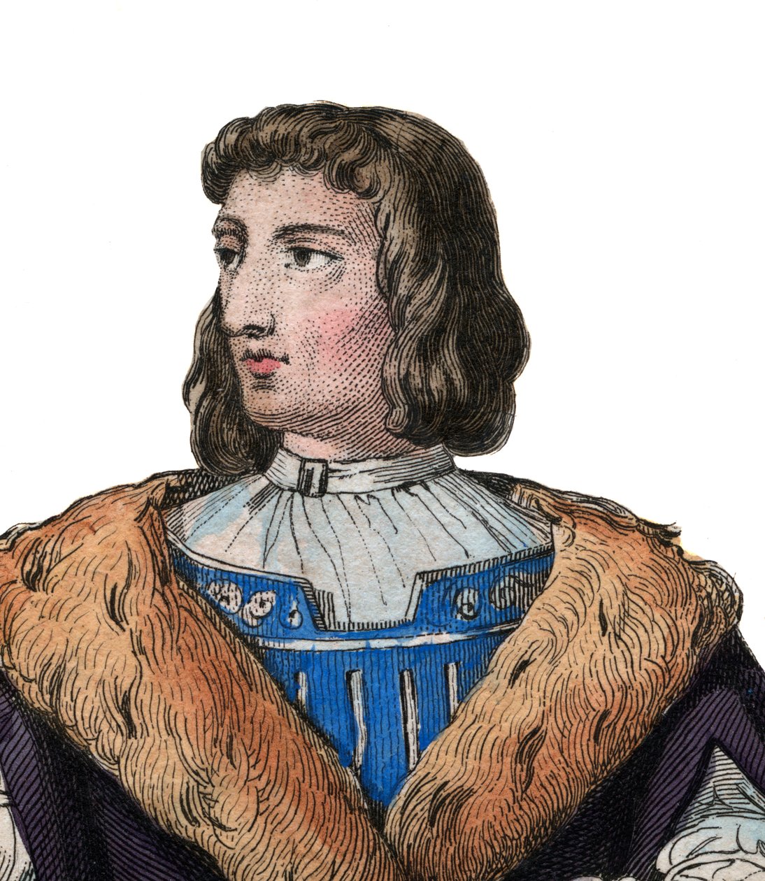 Ritratto di Philippe de Commines (1447-1511), scrittore e diplomatico francese da French School