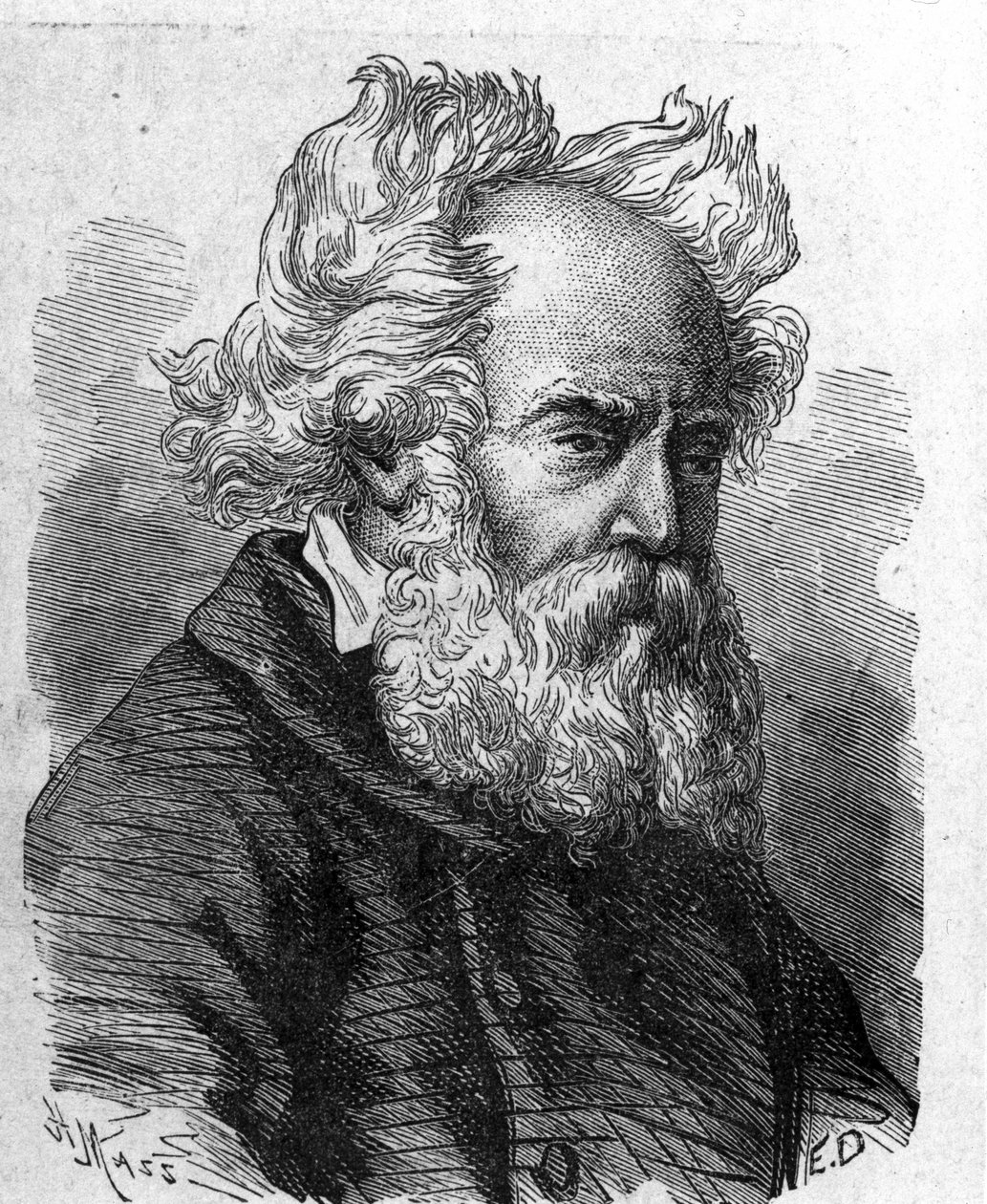 Ritratto di Pierre-Louis-Frederic Sauvage (1785-1857), inventore francese dell