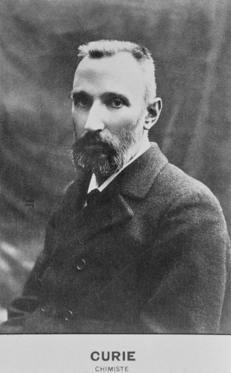 Ritratto di Pierre Curie (1859-1906) da French School
