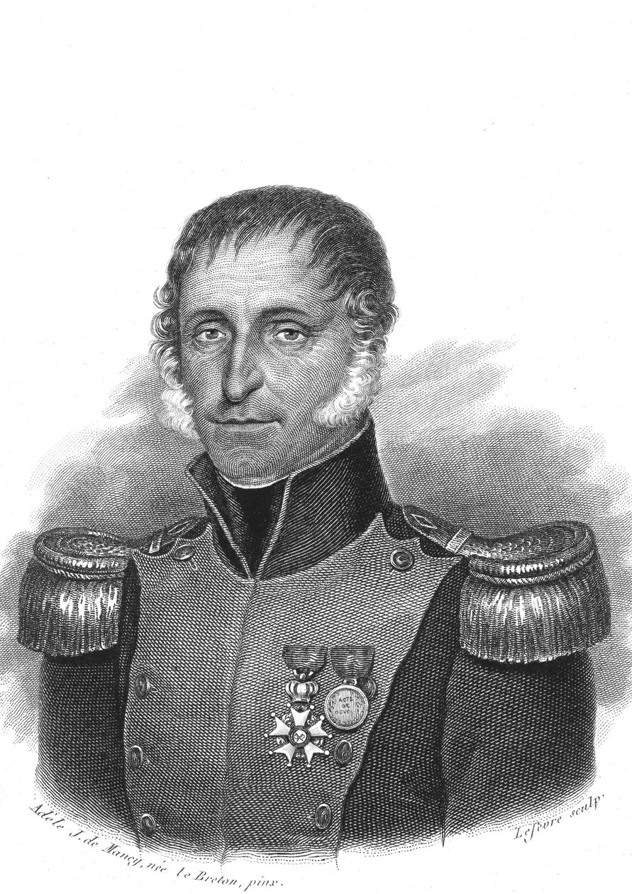 Ritratto di Pierre Thomas Laurent Paillette (incisione) da French School