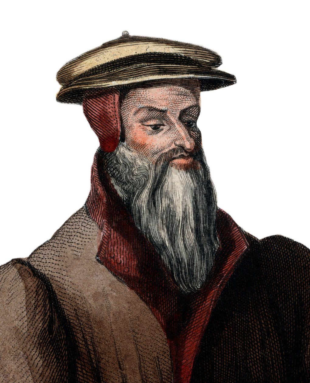 Ritratto di Robert I Estienne (1503-1559) da French School
