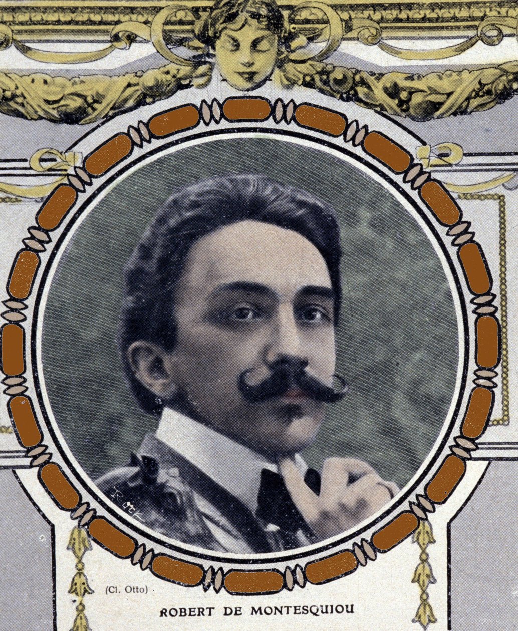 Ritratto di Robert de Montesquiou (1855-1921), scrittore francese da French School