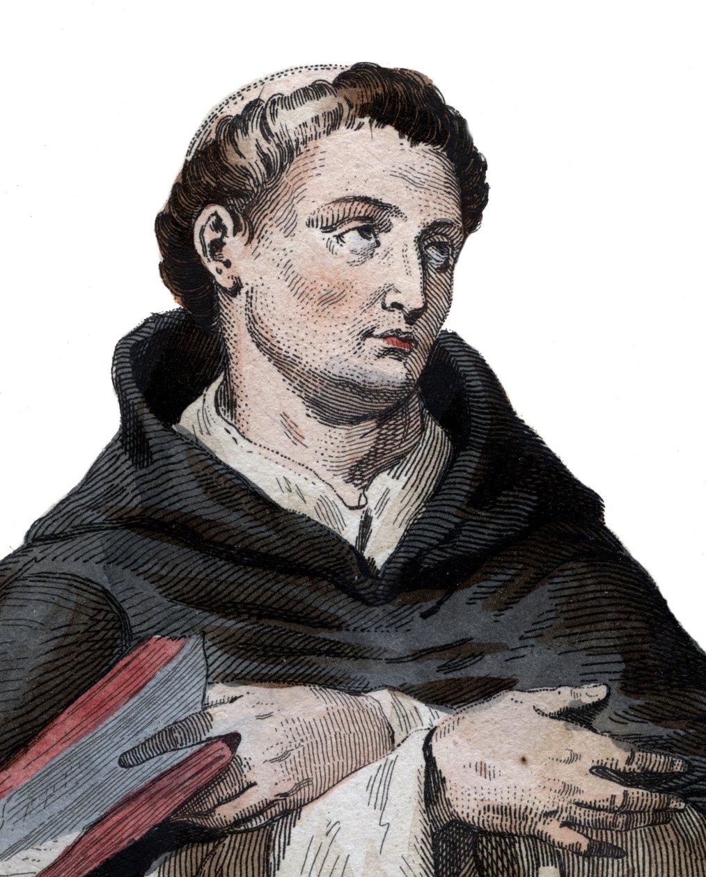 Ritratto di San Bernardo di Chiaravalle (1090-1153), abate francese e fondatore dell