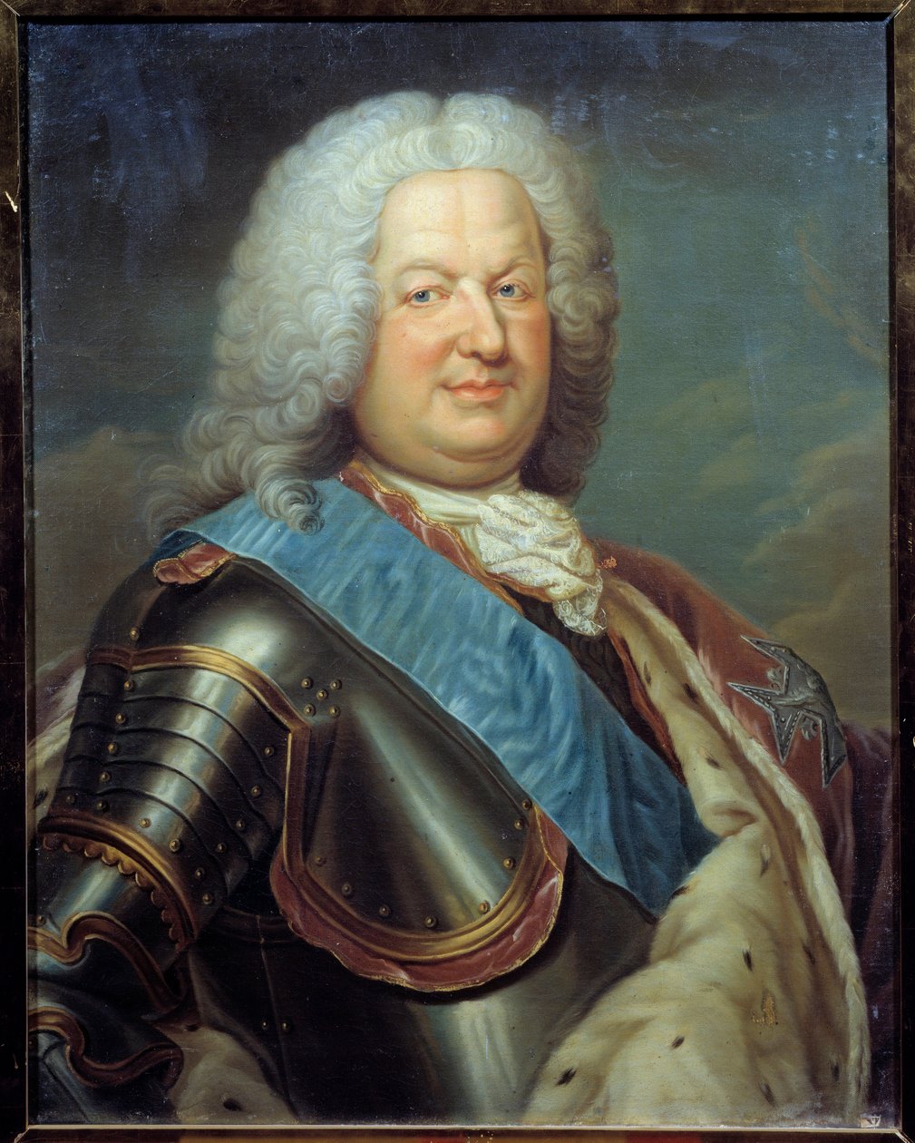 Ritratto di Stanislao Leszczyński, Re di Polonia, Duca di Lorena e Bar da French School