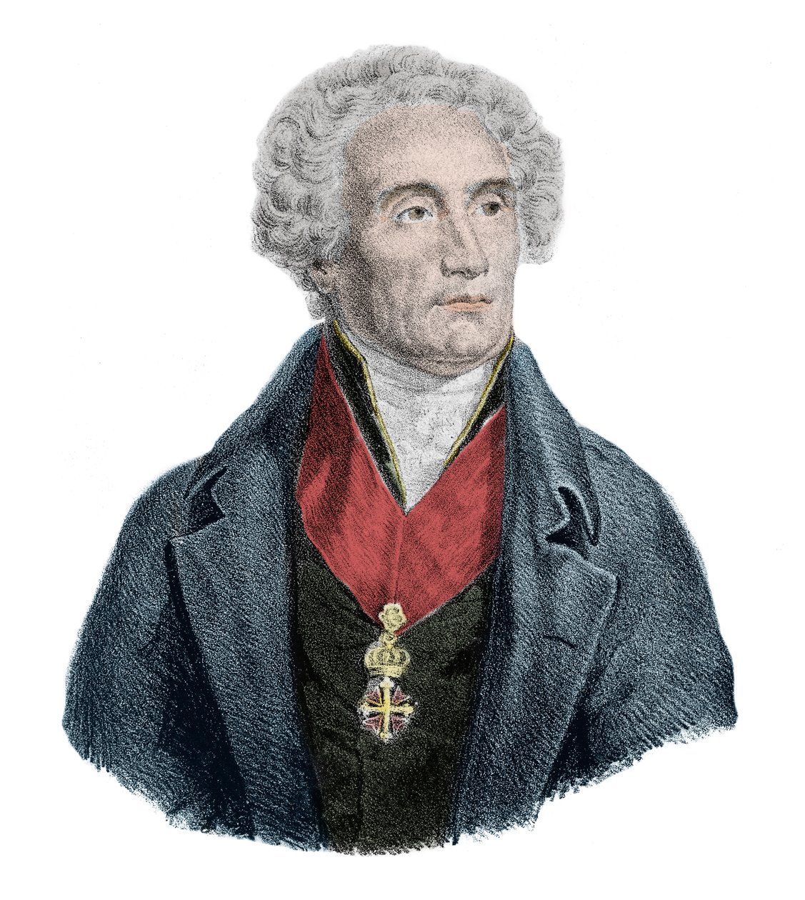 Ritratto di Xavier de Maistre da French School