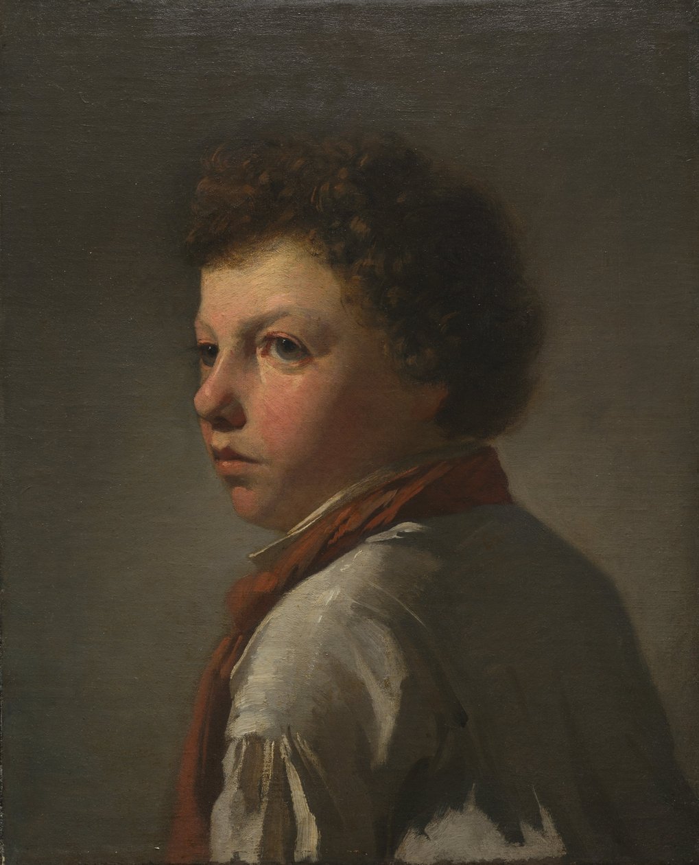 Ritratto di un giovane uomo da French School