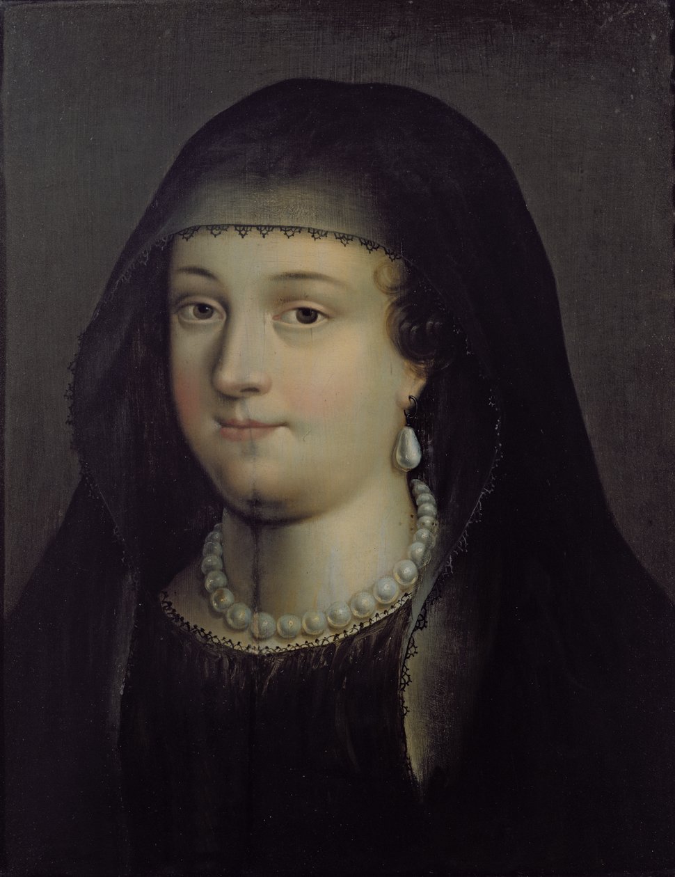 Ritratto di una ragazza, presumibilmente Maria Stuarda (1542-87) da French School