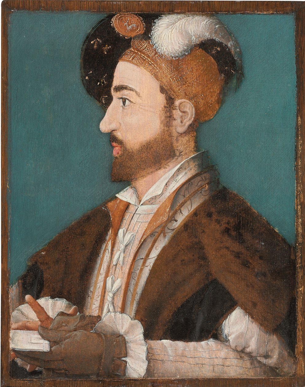 Ritratto di un nobile, tradizionalmente identificato come Filippo I, Re di Castiglia, c.1630 da French School