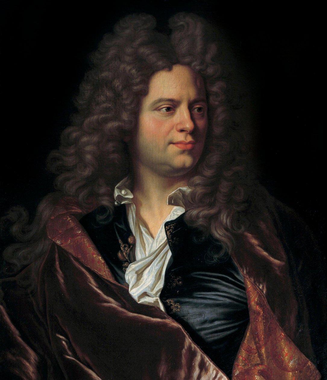 Ritratto dello scrittore francese Jean de La Bruyere (1645-1696) da French School