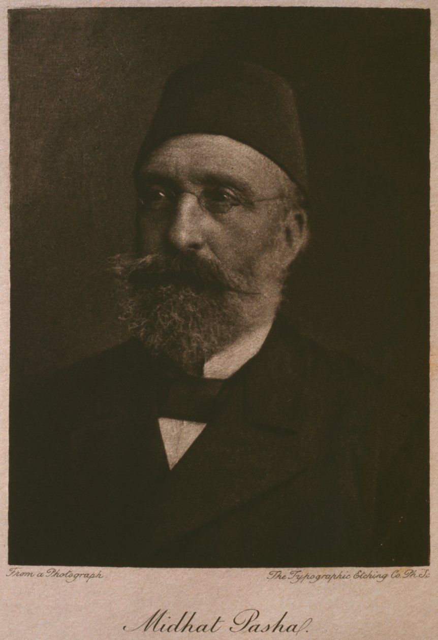 Ritratto del Chedivè Tawfik, da L