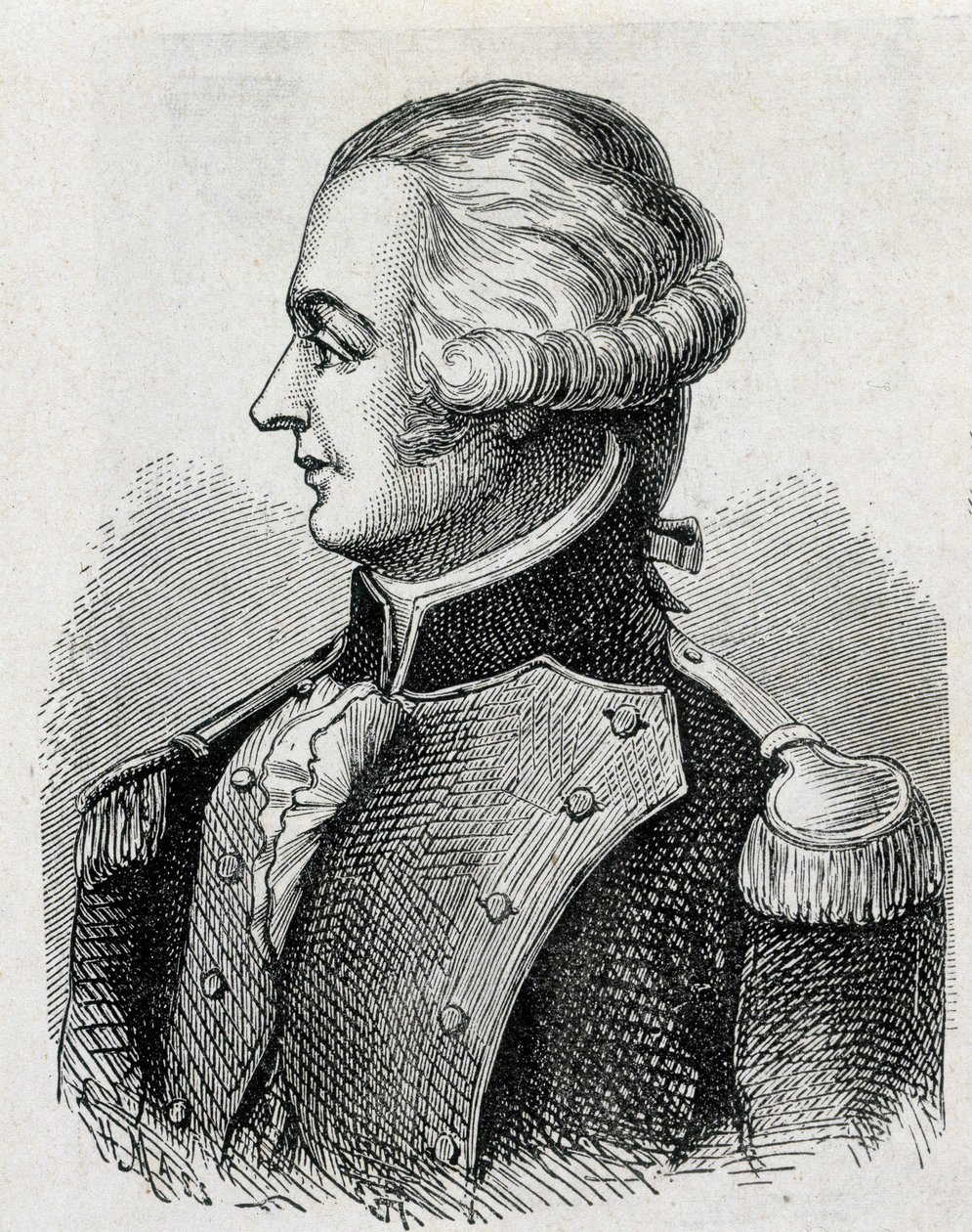 Ritratto del Marchese de Jouffroy (1751 - 1832) - in "Album of Science; illustrious scholars; Grandes discoveries" 1896 da French School