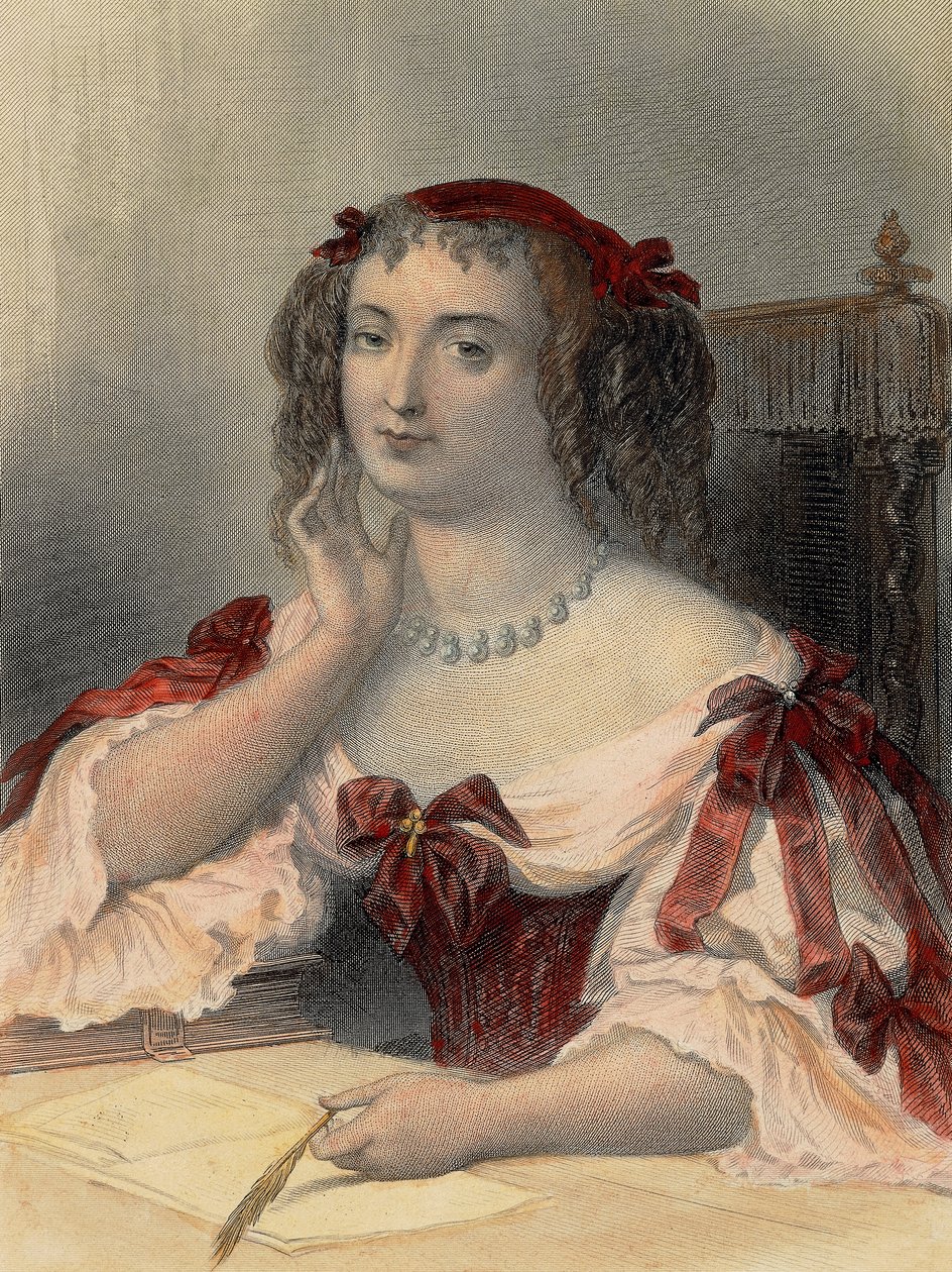 Ritratto della Marchesa di Sevigne da French School