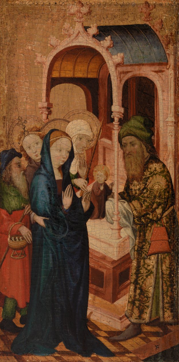 Presentazione di Cristo al Tempio, 1400 da French School