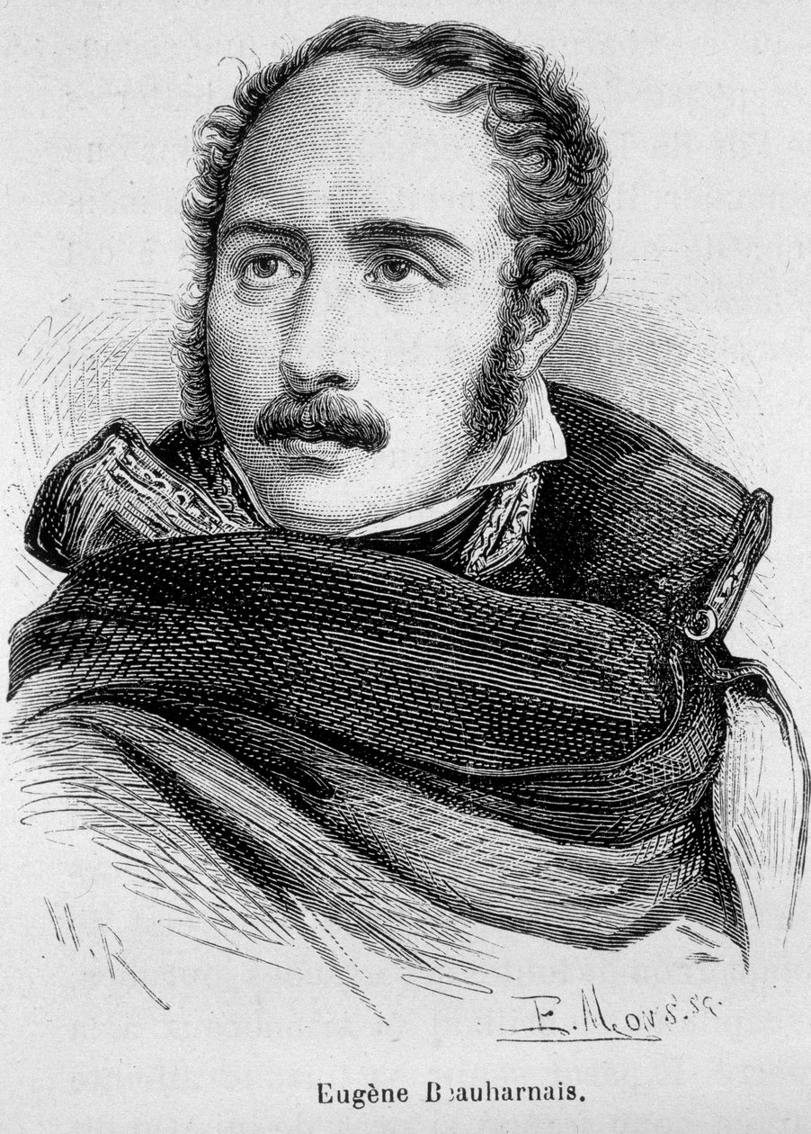 Principe Eugenio Rose de Beauharnais (1781-1824, figlio di Alessandro de Beauharnais e Giuseppina) - in "L