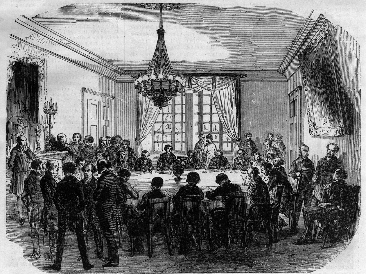 Processo del Principe Pierre (Pierre-Napoleon) Bonaparte (1815-1881) - la giuria dell