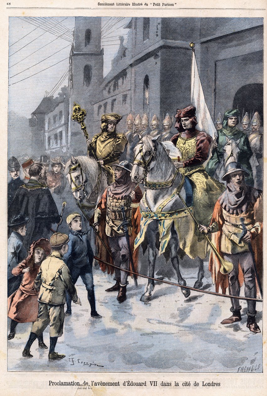 Proclamazione del futuro Edoardo VII re d