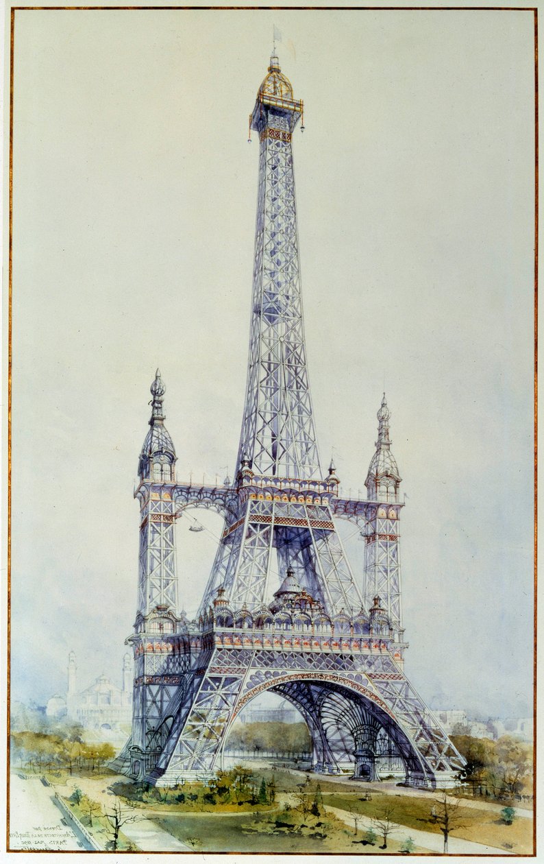 Progetto di modifica della Torre Eiffel per l