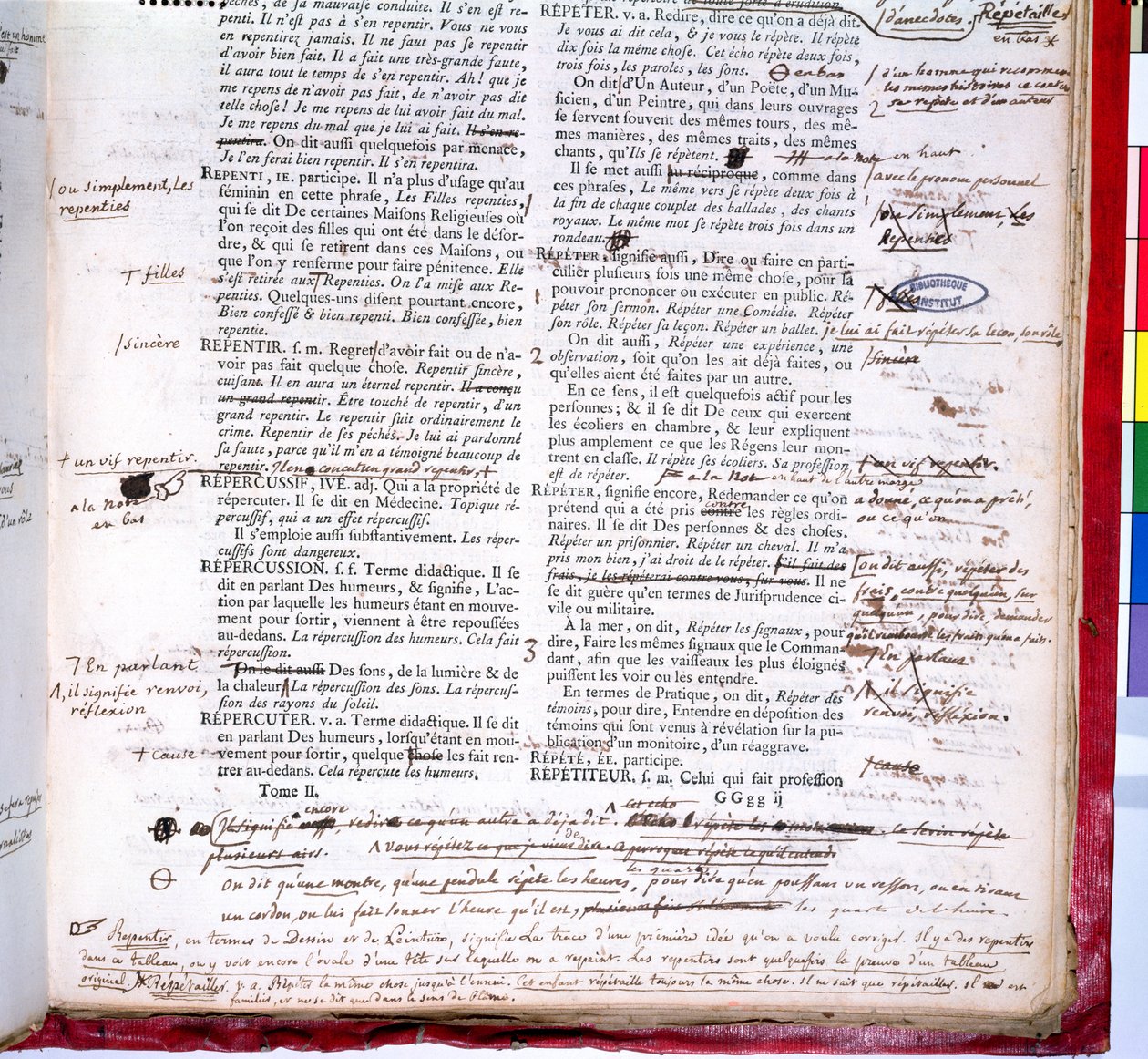 Pagina di prova con correzioni di un