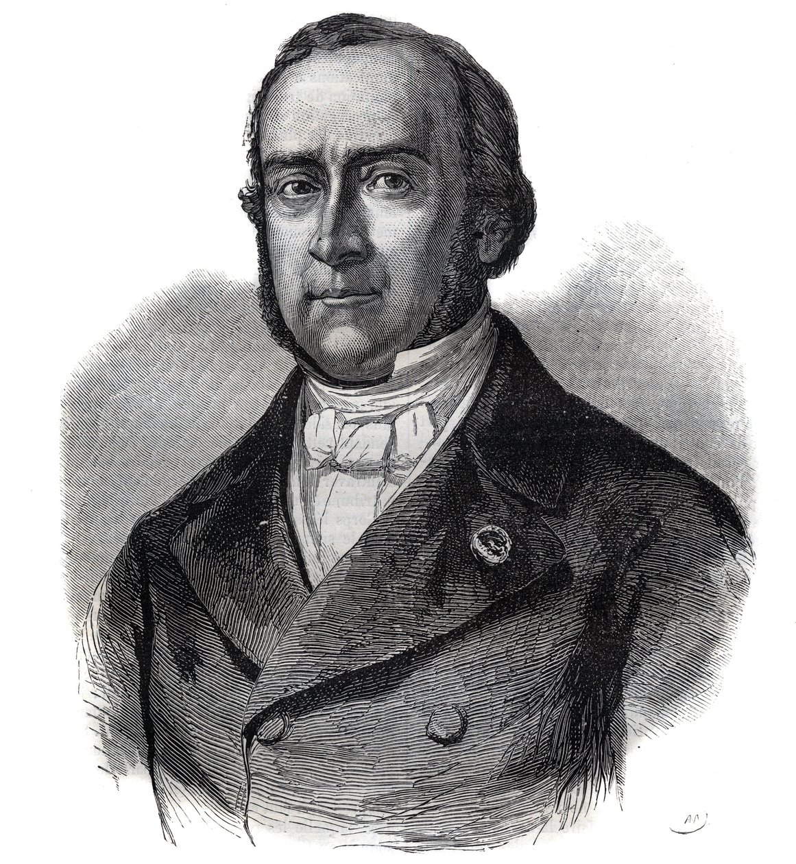 Prosper de Chasseloup-Laubat (Chasseloup Laubat) (1805-1873) politico francese da French School
