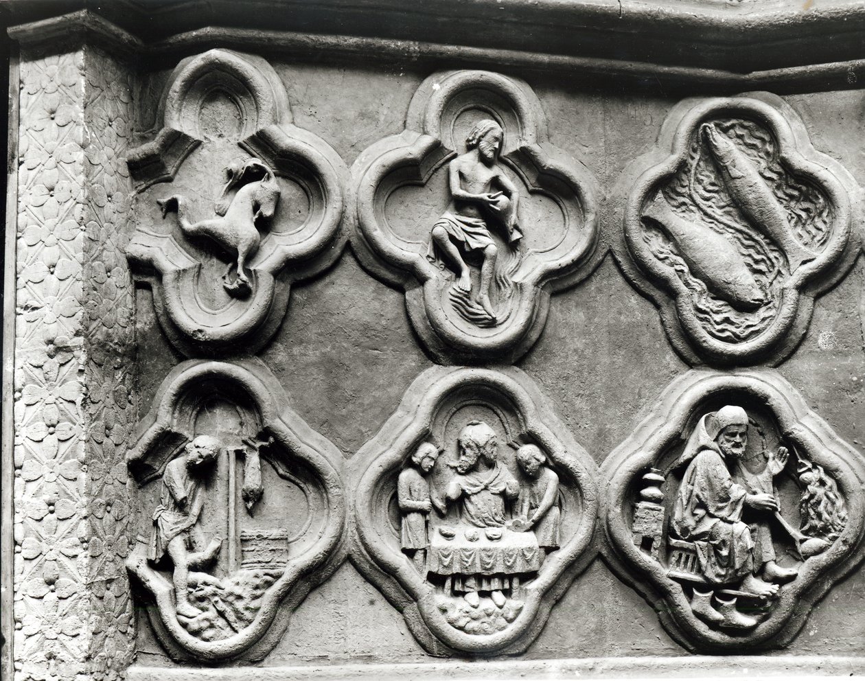 Quadrifogli con i Segni dello Zodiaco e i Lavori dell