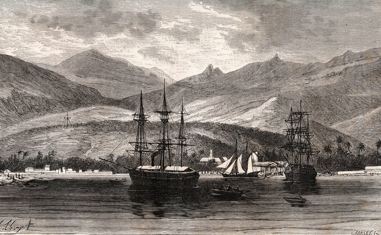 Rade de Taiti - Tahiti da French School