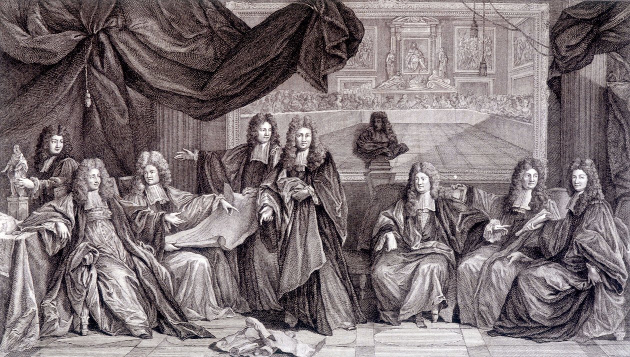 Guarigione di Luigi XIV, circa 1689 da French School