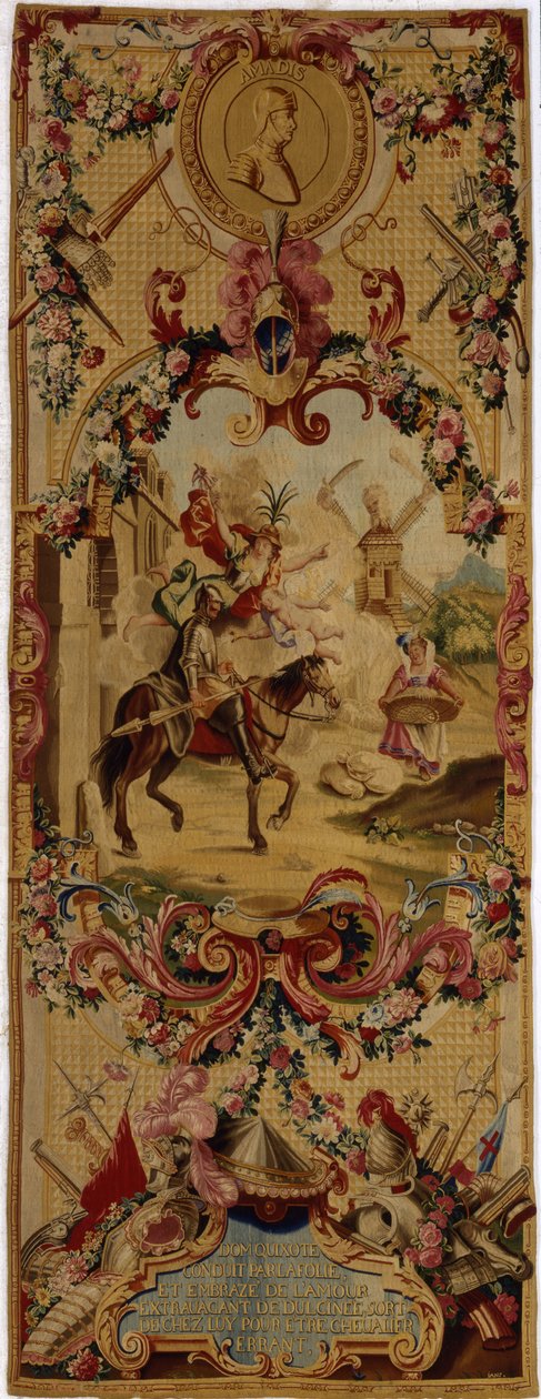 Arazzo dei Gobelins con la storia di Don Chisciotte, 1717-18 da French School