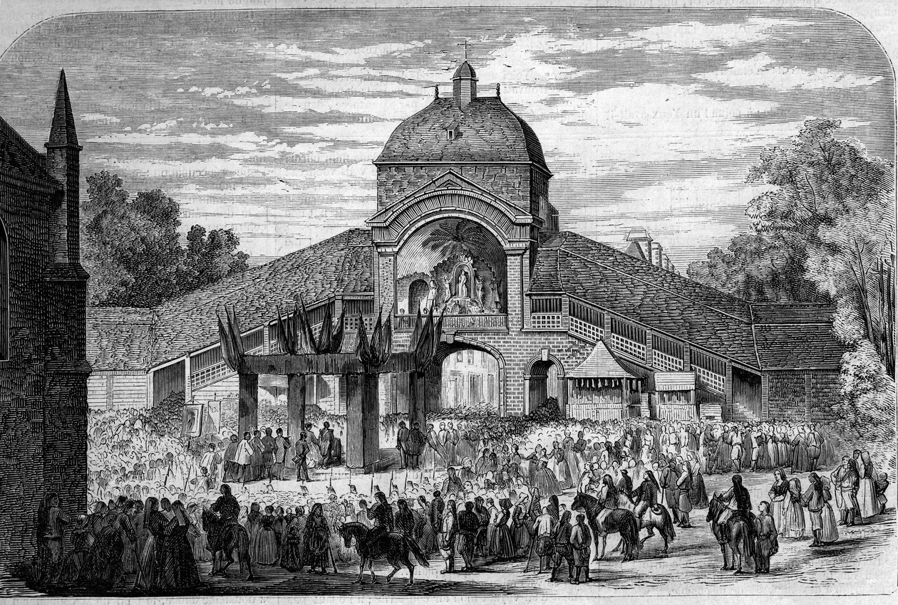 Cerimonia religiosa - 15 agosto 1858: Messa dell