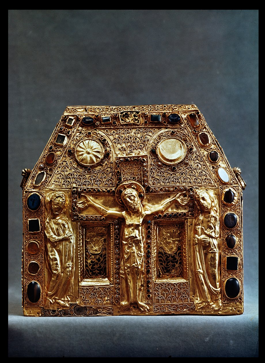 Reliquiario di Pipino I (803-38) Re di Aquitania da French School