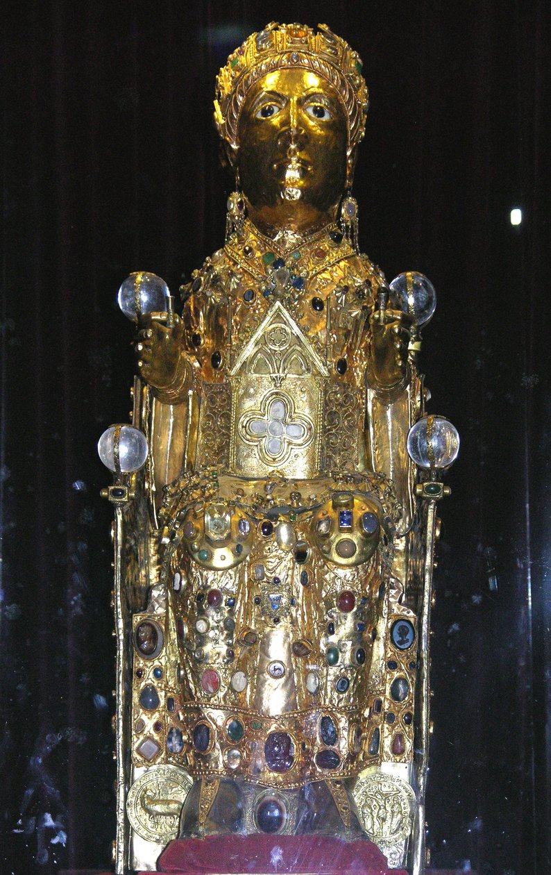 Statua reliquiario di St. Foy, c.980 da French School