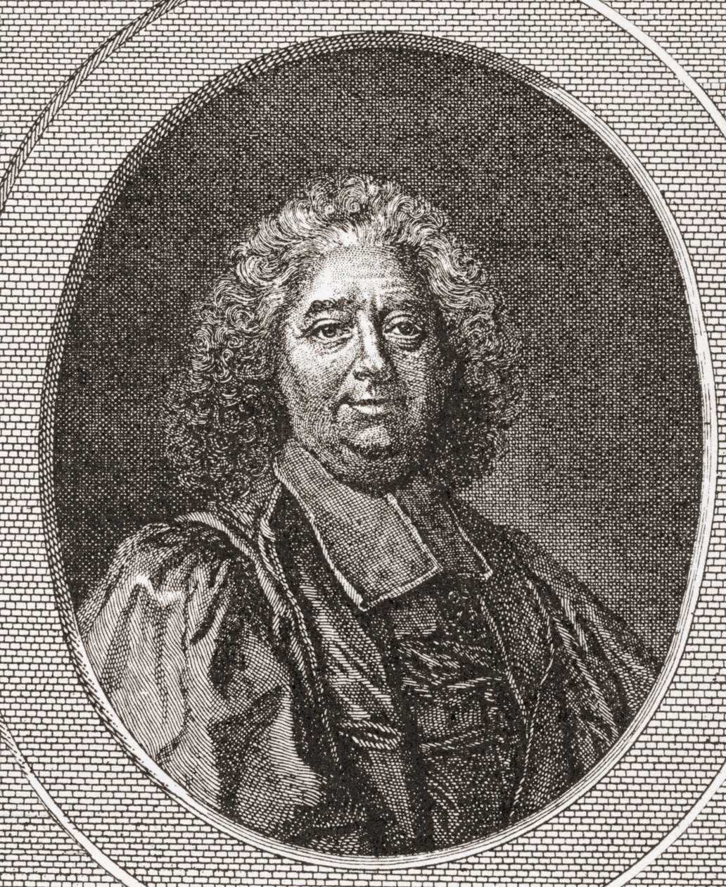 René Pucelle, 1655-1745. Magistrato francese e abate di Saint Leonard Corbigny. Da Les Heures Libres pubblicato nel 1908 da French School