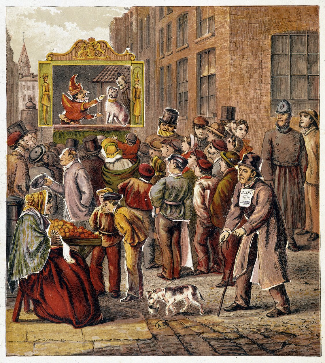 Rappresentazione di Guignol - in 